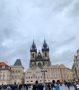 Old Town Square (looking at Church of Our Lady before Týn)